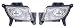HYUNDAI I30 2007-> FRONT FOG LIGHTS / LAMPS 1 PAIR