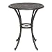 Outdoor Patio Villa Round Metal Bistro Table