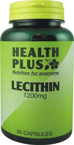 Health Plus Lecithin 1200mg Memory Plant Supplement - 90 Capsules