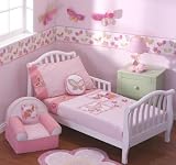 Bright Butterfly Toddler Bedding Set by Lambs & Ivy