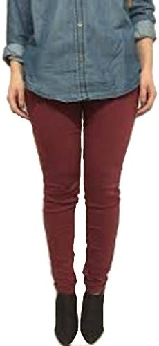 Dear John Women's Joyrich Jadine Skinny Pant (29, Burgundy)