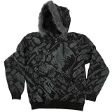Metal Mulisha First Blood Men's Hooded Zip Sweatshirt - Black