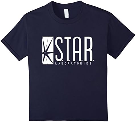 Kids  STAR Laboratories T-Shirt  4 Navy
