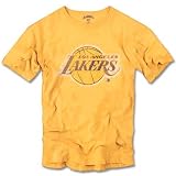 Los Angeles Lakers Banner '47 Gold Primary Logo Scrum T-Shirt