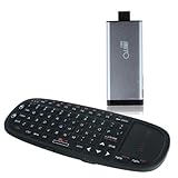 Silver Original Aluminium Mini iMito MX1 Android 4.1 Jelly Bean with Rii K10 2.4GHz Wireless Keyboard &Mouse for Google TV Box H