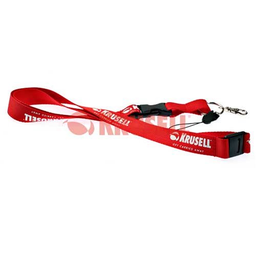 Krusell Red Neck Strap with safety lock for Cell Phone / MP3 / Camera / PDA / GPS