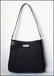 GUCCI Black Demin With Leather Trim Shoulder bag - 196140