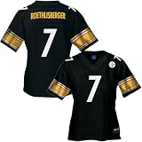 Reebok Pittsburgh Steelers Ben Roethlisberger Women's Replica Jersey