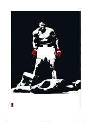 Muhammad Ali - Pop-Art Print (Ali Vs. Liston) (Size: 24" x 32")