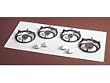 Frigidaire FGC36S6AS 36" Sealed Gas Cooktop