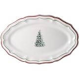 Gien Filets Noel Oval Platter