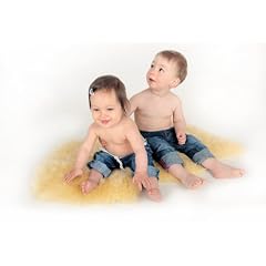 Kaiser Naturfelle 68117 - Babylammfell Medizin hochwollig, ca. 90/100 cm