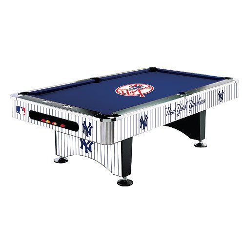 New York Yankees Team Logo 8 Foot Pool Table