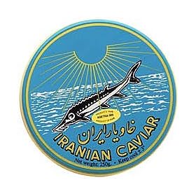 Asetra 000 Caviar 'Malossol' - Iranian Caviar - 9 oz/257 gr from the Caspian Sea..(FREE OVERNIGHT DELIVERY)