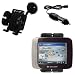 Navigon 5100 Flexible Auto Windshield Holder with Car Charger - Uses Gomadic TipExchange