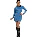 Star Trek Classic Deluxe Blue Dress, Adult Medium