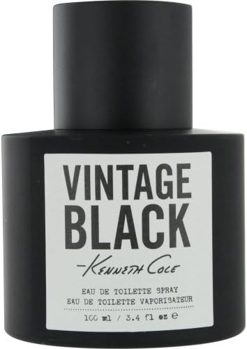 VINTAGE BLACK by Kenneth Cole EDT SPRAY 3.4 OZ (UNBOXED)