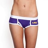 LSU Tigers Louisiana State Women's Boy Brief Underwear