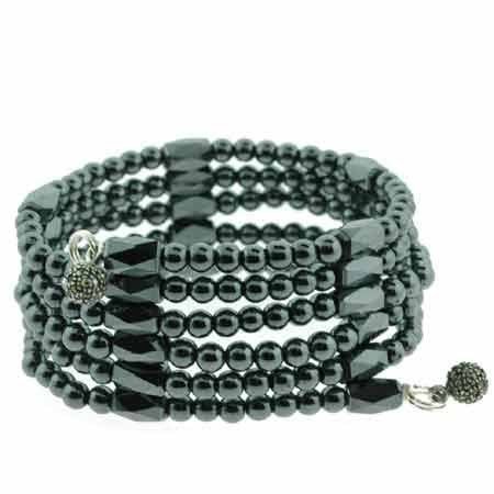 Genuine Hematite Magentic Healing Anklet/ Bracelet/ Necklace