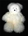 Soft Cuddly Baby Alpaca Fur Stuffed Hand Made Panda Teddy Bear Large 21 Inch Size ATB_CREAMWHITE21_011