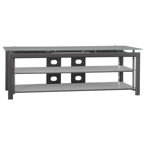Bush Furniture Platinum Mist TV Stand