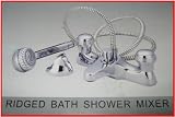Ridged Bath Shower Mixer