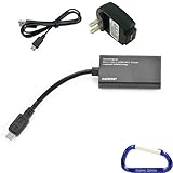 Gizmo Dorks MHL Adapter (Micro USB to HDMI) and Wall Charger Bundle with Ca ....