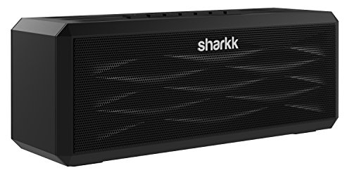 Sharkk Speaker Boombox Bluetooth Speakers 18+ Hour Battery Life Portable Wireless Bluetooth Speaker