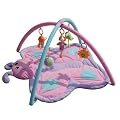 Erlebnisdecke Krabbeldecke Spieldecke mit Spielbogen und Spielzeug 3D Decke