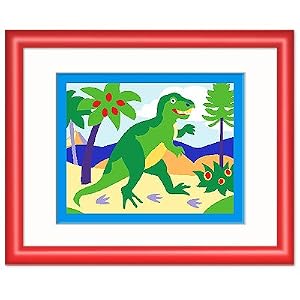 Dinosaurland T-Rex Framed Print