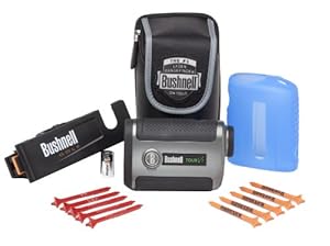 Bushnell Tour V2 Standard Edition Golf Laser Rangefinder, Patriot Pack 2012
