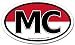 Monaco MC Flag Car Bumper Sticker Decal Oval
