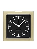 LEFF Amsterdam Reloj Despertador Block Negro/Bronce