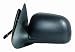 Depo 330-5415L3EF Texture Black Driver Side Power Non-Heated Mirror