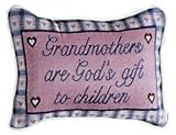 Review Simply Home  / Grandmother's are God's Gift Decorative Tapestry Toss Pillow