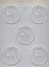 CK Products Greyhound on 2-1/2-Inch Round Chocolate Mold