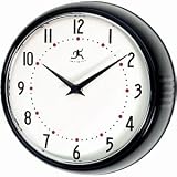 Review Infinity  / Retro Black Metal Wall Clock