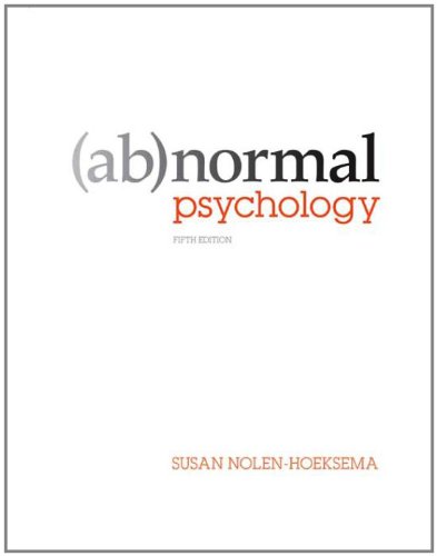 Abnormal Psychology Book Image