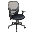 Matrex Back Managers Chair with Mesh Seat and Metal Base By Office Star