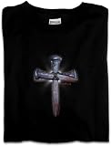 Three Nails Cross Adult T-shirt