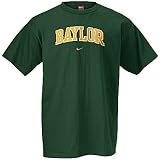 Baylor Bears Green Classic College Short Sleeve Tee Shirt By Nike Team Sports