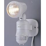ライテックス(RITEX) 防雨センサーライトM ハロゲン100W グレー M-2100の画像