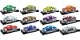 M2 Clearly Auto-Thentics Set of 12 Vehicles 1/64 Set of 12 A&B Asst.