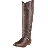 Wanted Women's Stirrup Boots,Brown,8.5 M US