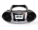 NAXA NX-250 Portable AM FM Radio USB Port MP3 CD Player Boombox Stereo