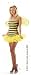 Toys : Leg Avenue: Honey Bee, Small/Medium, UK size 8-10