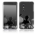 Drum Design Decorative Skin Cover Decal Sticker for LG Optimus 3D P920 Cell Phone