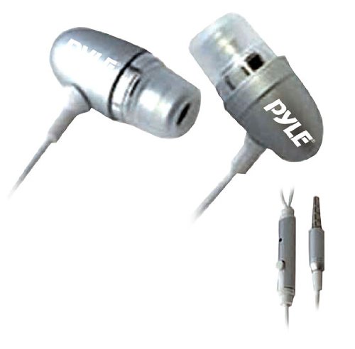 PYLE PIEHIP20S Ultra Slim In Ear Earbud Stereo Headphones and Microphone for Cell Phone/iPhone 3G/iPod/MP3 Player (Silver) 41yl6KeH9iL PYLE PIEHIP20S Ultra Slim In Ear Earbud Stereo Headphones and Microphone for Cell Phone/iPhone 3G/iPod/MP3 Player (Silver)