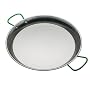 Kitchen Craft Polished Steel Paella Pan - 40cm