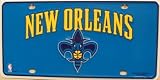America sports New Orleans Hornets NBA License Plate